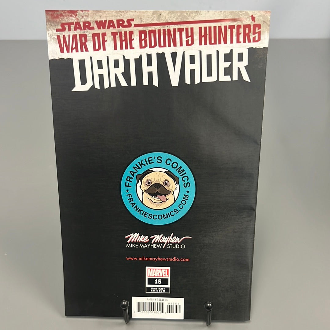 Star Wars War of Bounty Hunters: Darth Vader #15 Mike Mayhew Virgin
