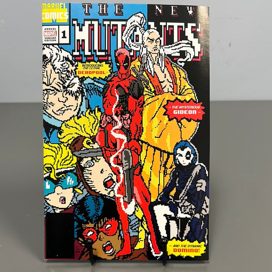 New Mutants #98 Homage 8-Bit Trade Dress