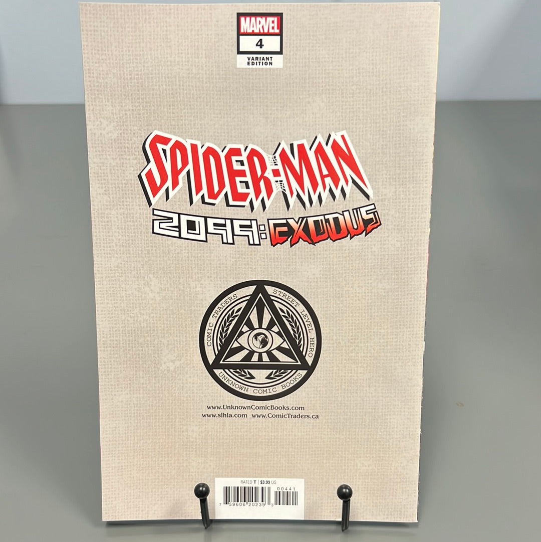 Spider-Man 2099: Exodus #4 Alan Quah Trade Dress