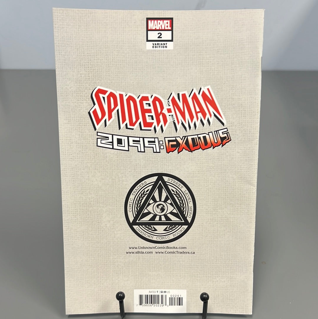 Spider-Man 2099: Exodus #2 Alan Quah Trade Dress
